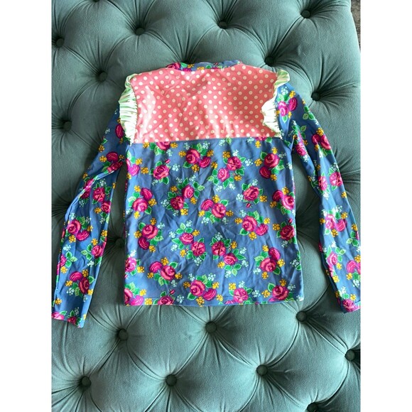 Matilda Jane Girls 8 Sun Swim Shirt Rashguard - Picture 5 of 5